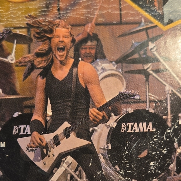 McFarlane Toys Metallica Harvesters of Sorrow Lars Ulrich Action Figure 2001 NIB - Picture 7 of 11